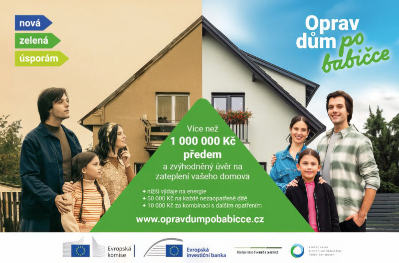 Dotace NZU - Oprav dům po babičce